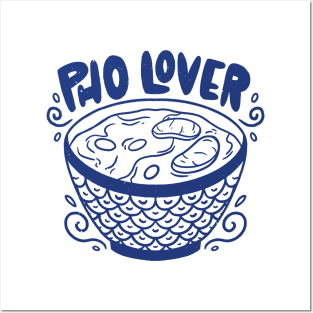 Pho Lover   P R t shirt Posters and Art